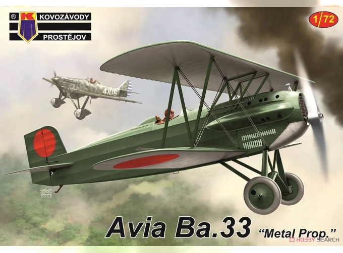 Сборная модель Avia Ba.33 "Metal Prop."