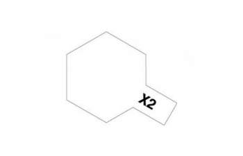 Краска эмалевая белый глянцевый X-2 White,10мл.