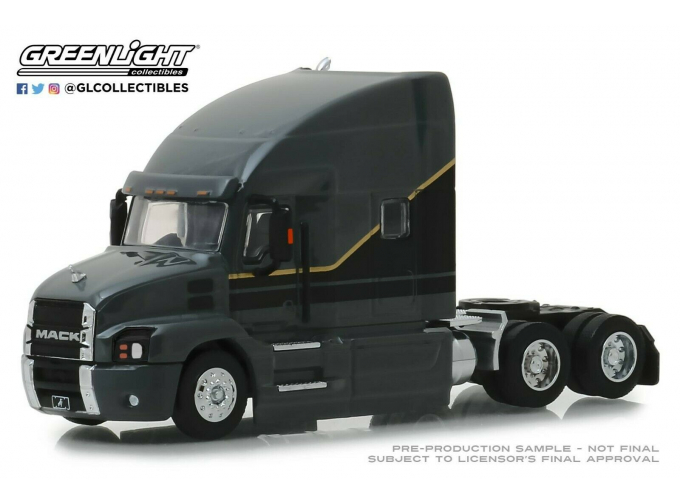 MACK Anthem Truck Cab 2019 Black