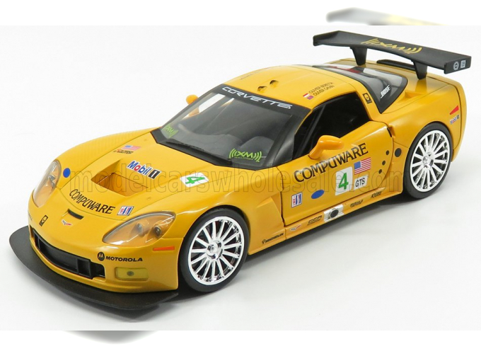 CHEVROLET Corvette C6-r N 4 Racing 2005 O.beretta - O.gavin, Yellow