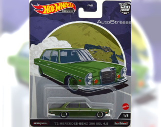 MERCEDES-BENZ 280 SEL 4.5 Custom (1972), green metallic