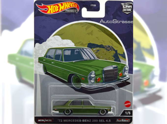 MERCEDES-BENZ 280 SEL 4.5 Custom (1972), green metallic