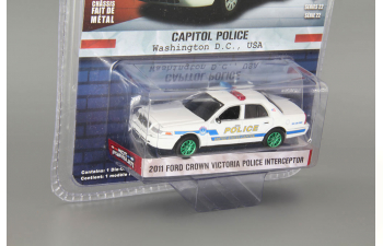 FORD Crown Victoria Interceptor "Capitol Police" (2011), white / green (Greenlight!)