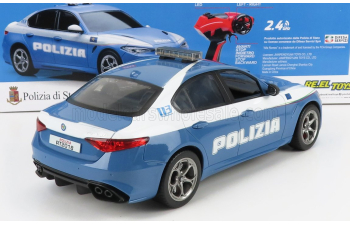 ALFA ROMEO Giulia Quadrifoglio Polizia Stradale (2015), Light Blue White
