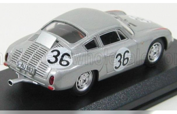 PORSCHE 1600gs Abarth N 36 Le Mans 1961 Linge - Pon, Silver