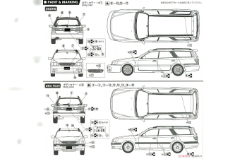 Сборная модель NISSAN Stagea Autech Version 260RS/25X Four