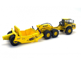 K-Tec 1233 Scraper, yellow