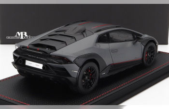 LAMBORGHINI Huracan N 63 Sterrato (2022) - Con Vetrina - With Showcase, Grigio Vulcano - Matt Grey