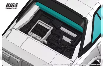 TOYOTA Mr2 1600g Super Charger (1986), White Silver