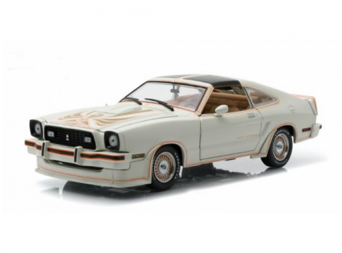 FORD Mustang II King Cobra 1978 Polar White/Gold