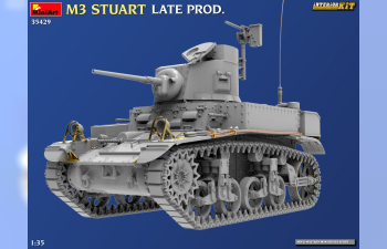 Сборная модель M3 Stuart - Military - Wwii 1945