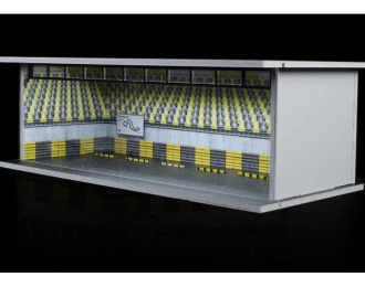 Parking Garage *B-workshop with light*, grey/yellow