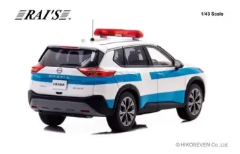 NISSAN X-TRAIL S e-4ORCE (T33) *Riot Police Car* (2022), white / blue