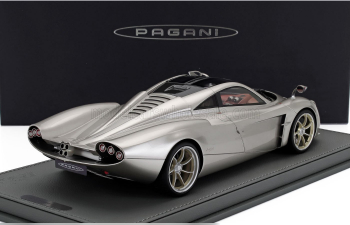 PAGANI Huayra Codalunga (2022) - Con Vetrina - With Showcase, Porsche Gold Bronze Met