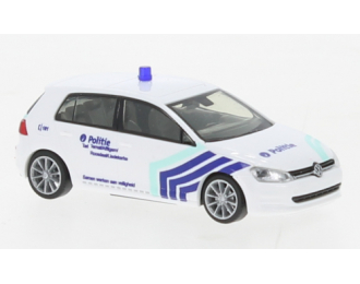 VOLKSWAGEN Golf VII Politie (BE), white