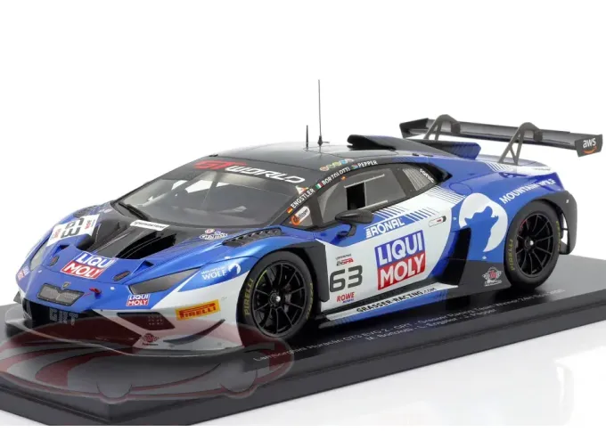 LAMBORGHINI Huracan gt3 Evo II Team Grasser Racing №63 Winner 24h SPA (2025) Mirko Bortolotti - Luca Engstler - Jordan Pepper