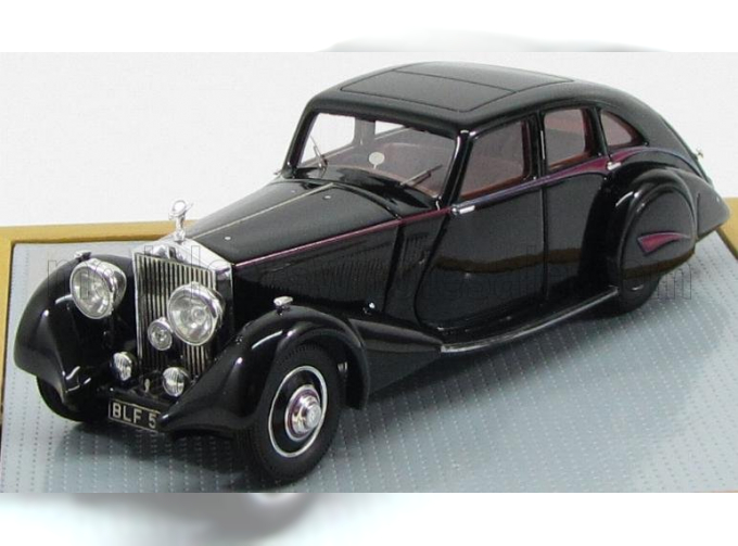 ROLLS ROYCE Phantom Ii Continental Park Ward Streamline Saloon Sn86sk (1934), Black