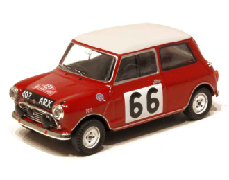 MORRIS Cooper #66 P.Hopkirk / J.Scott, Rallye Monte Carlo 1963