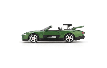 JAGUAR XKR (2002), green metallic