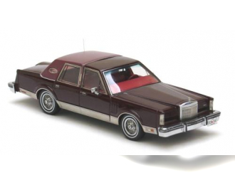 LINCOLN Mark VI Sedan 1980, red met