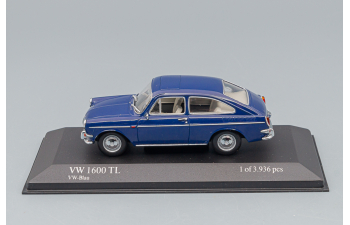 VOLKSWAGEN 1600 TL Fastback (1966), blue