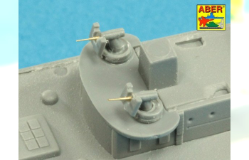 Set of barrels for Polish Destroyer ORP & 102mm x 8; 40mm x 4; 20mm x 4