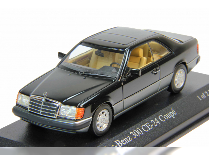 MERCEDES-BENZ 300 CE Coupe W124 (1990), black metallic