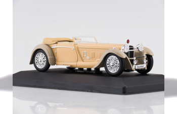 DAIMLER Double Six 50 Convertible (1931), beige / grey