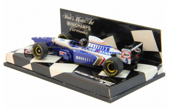 WILLIAMS FW 17 RENAULT D. Hill, blue / white