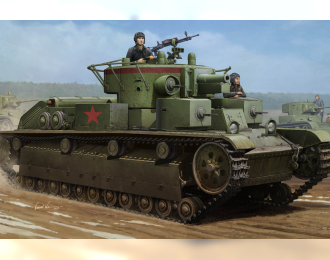 Сборная модель Танк Soviet T-28 Medium Tank (Welded)