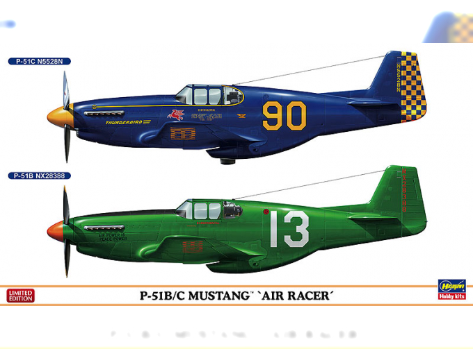 Сборная модель P-51B/C Mustang Air Racer (2 kits) Limited Edition