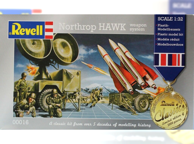 Сборная модель Northrop HAWK weapon system