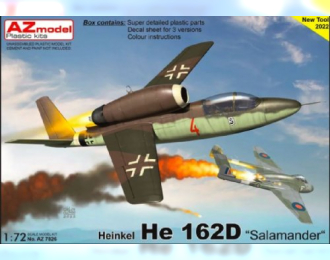 Сборная модель Heinkel He 162D Salamander