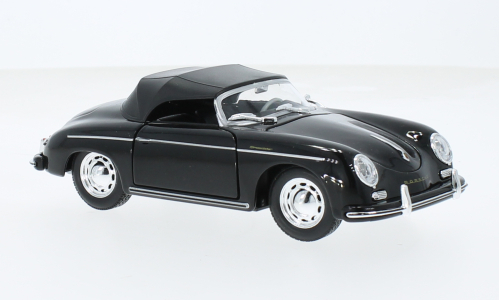 PORSCHE 356A Speedster Soft Top, black
