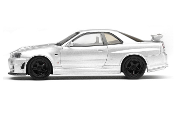 NISSAN Skyline GT-R (R34) Z-Tune (1999), silver metallic