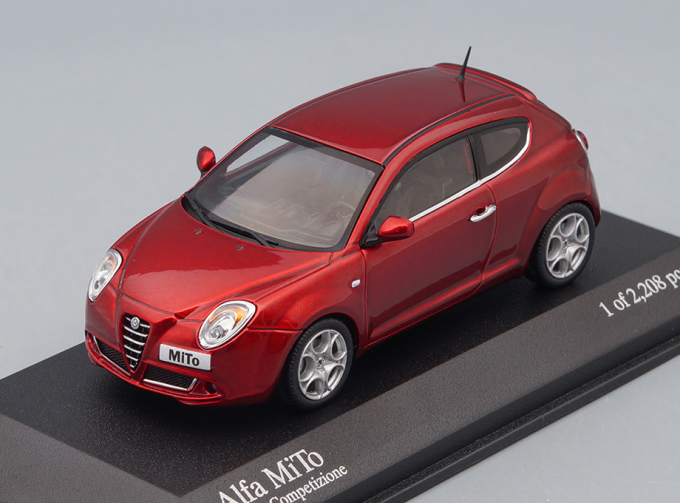 ALFA ROMEO Mito (2009), red metallic