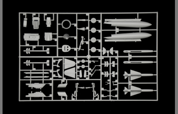 Сборная модель DASSAULT AVIATION Mirage F1 C/cr Military Airplane 1969
