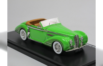 DELAHAYE 135 MC cabrio (1948), green