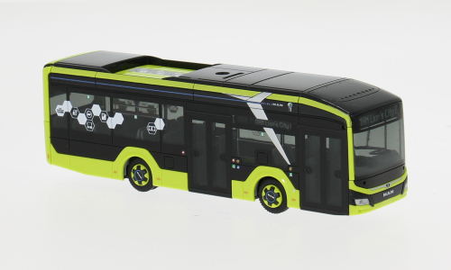 MAN Lion s City 10 E (2015), black / yellow