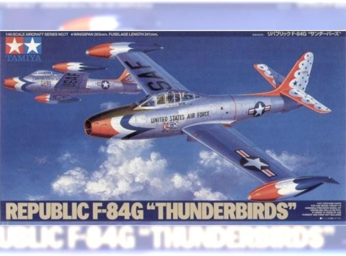 Сборная модель Republic F-84G Thunderbirds