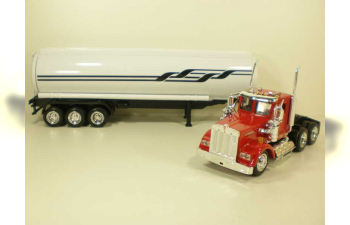 KENWORTH W900 (1979) трейлер цистерна 1:43, красный