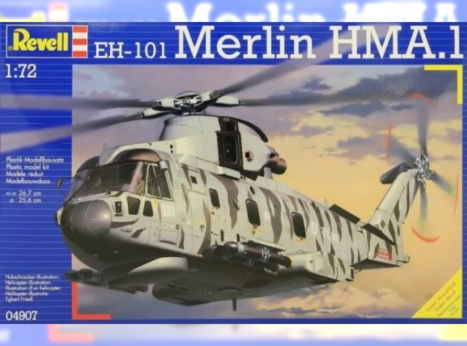 Сборная модель Вертолет EH-101 Merlin HMA.1