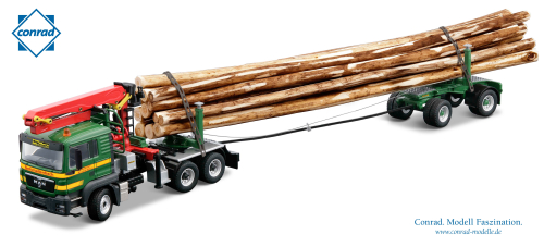 Doll Langholzlader MAN TGS 3-achs "Schmallenbach", 1:50