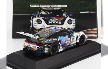 PORSCHE 911 992 Gt3 R Team Kus Bernhard №75 Dtm Season (2023) Laurin Heinrich, White Black