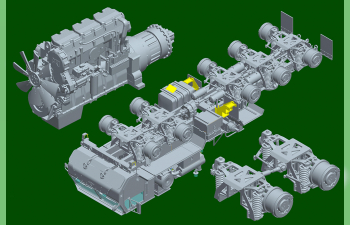 Сборная модель Тягач LVSR MKR16