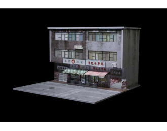 Diorama *Hong Kong street scene with light 01*, various