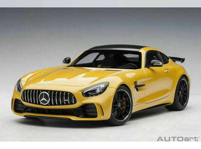 Mercedes-AMG GT-R V8 Biturbo 2017 (yellow)