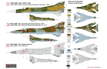 Сборная модель MiG-23MF „Warsaw Pact II.“