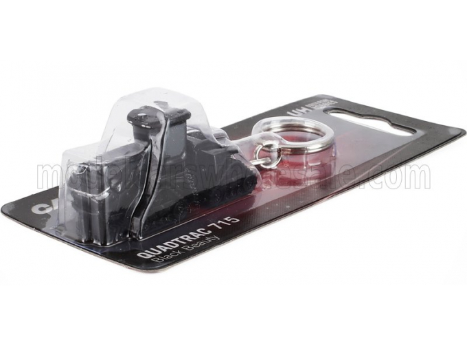 CASE-IH Portachiavi - Keyring Quadtrac 715 Cingolato Tractor (2020) - Cm. 5.8, Black