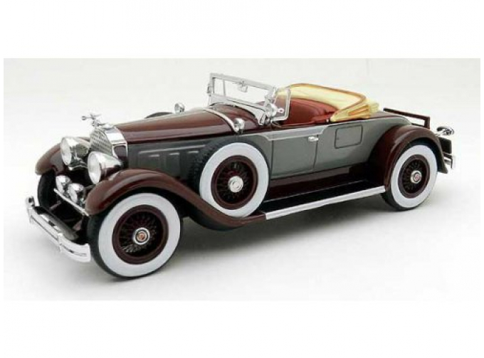 PACKARD 640 Customs Eight Roadster 1929 Dark Red/Grey